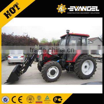 80HP 4x4 Wheel Tractor LT804 With Front Loader photo-6