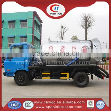 6000L DFAC 4x2 waster water suction truck golden supplier in China