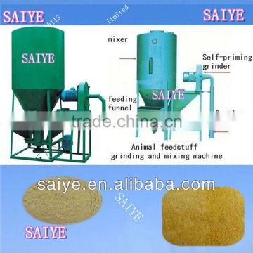 automatic feedstuff grinding and mixing machine