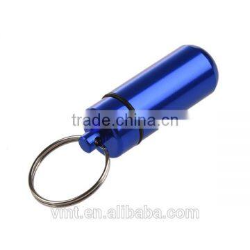 Aluminum Pill Box Case Bottle Holder Container photo-3