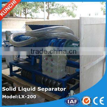 Popular exported pig manure / dung dewatering machine / solid liquid separator with better cost perfromance