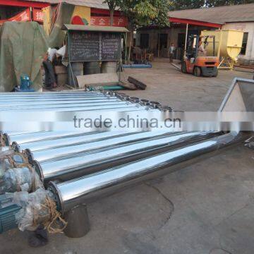 Animal Feed Fertilizer Screw Conveyor With Heat Resistant photo-3