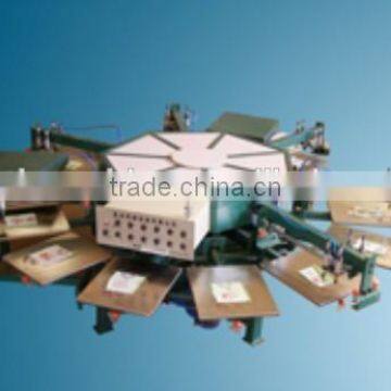 6 Colors Automatic Rotary Screen Printing Machine