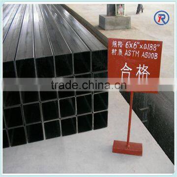 thin wall hot dip galvanized square tube and rectangular welded steel pipe