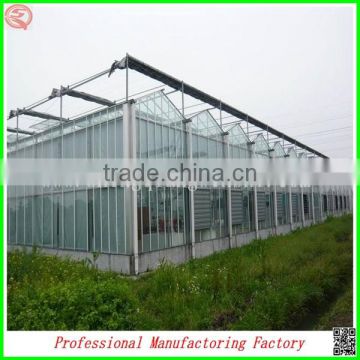 Hot sale used steel truss structure multi-span greenhouses from China manufacturer