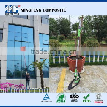 MF0086 High quality factory price galvanized ROHS/ PAHS approved fiberglass heavy duty telescopic pole