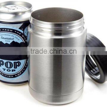 Double Wall Vacuum Stainless Steel Beverage Can Insulator for 12 Ounce Can photo-5