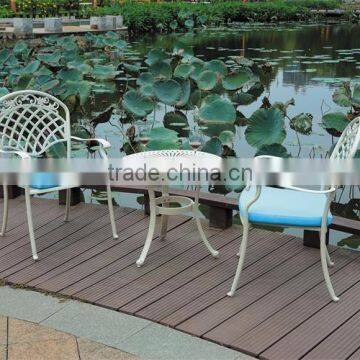 Color dot cast aluminum furniture