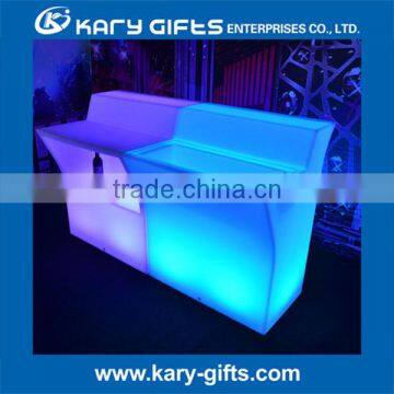 Commercial LED Furniture Plastic Bar Counter Hookah Furniture photo-3