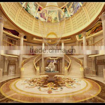 Bisini High Definition 3D Computer Rendering Of Living Room With European Furnishing photo-2