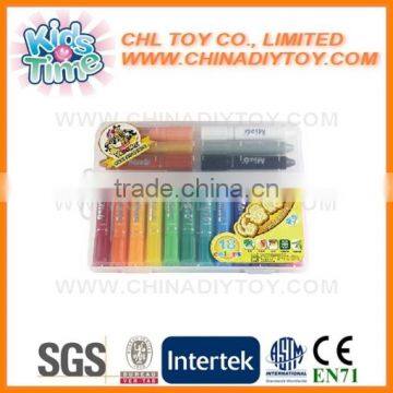 Recyclable Colorful Gel Crayon, Promotional Easily Clean up Non Toxic Silky Crayon, Wholesale Twisted Washable Crayon photo-6