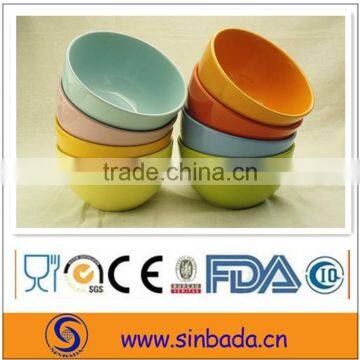 Wholesale ceramic soup bowl with color