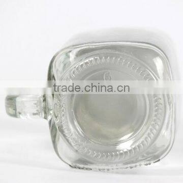 Colorful Glass Mason Jar With Emboss Logo and Lid photo-6