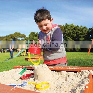 Large Outdoor Wooden Sandpit With Lid photo-4