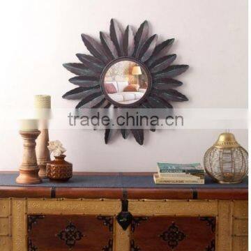 Indian Supplier handicraft metal wall mirror | wall mirrors home decor