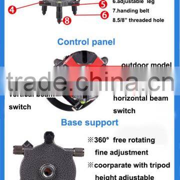 High Quality Rotary Self-leveling 8 Lines Red Beam Oblique Line Laser Level Low Price photo-3