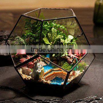 Yiwu direct wholesale,cheap price Cacti Holder Case & Glass Terrarium Diamond