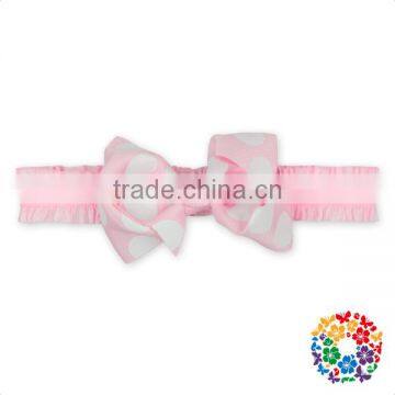 Accessory Set Girls Gift Box Packing Heaband 3Pcs Pink Nylon Headbands photo-2