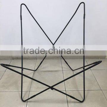Royal Manufacturer Black Unfinished Butterfly Chair Frames With Real Leather photo-2