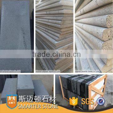 Own factory grey basalt coping tiles full bullnose edge