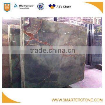 Big slab green jade marble slabs with wholesale price