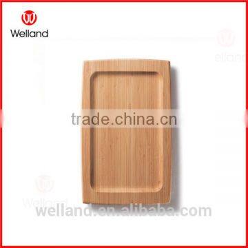 wooden food plate