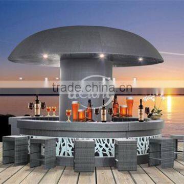 illuminated bar table