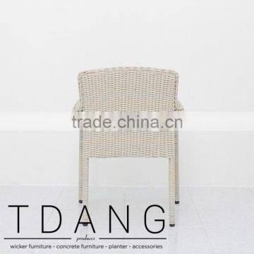 Hampton Wicker Dining Chair - Outdoor Patio Furniture - Wicker Furniture photo-4