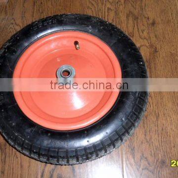 Size 13x3 Wheel Top Quality Rubber Wheel With Steel Rim 13*3 photo-6