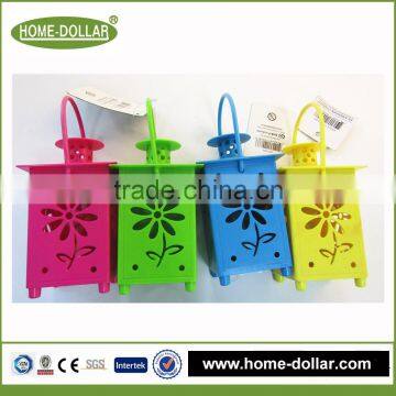 OEM service japanese portable folding garden hand flower hollow led camping light with batteries