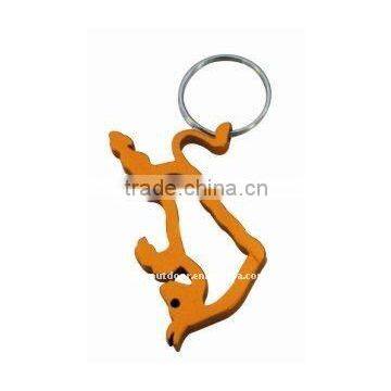 Yellow Bottle Opener KeyRings