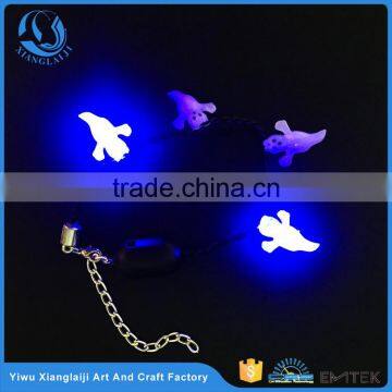 Halloween cheap custom ghost led light up bracelet