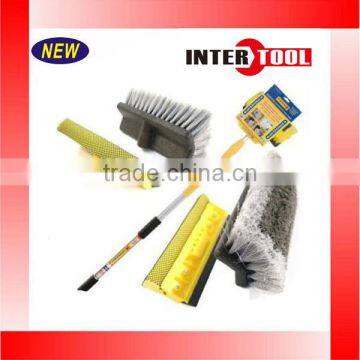 3M 9Ft Extendable Aluminum Telescopic Water Fed Window Car Van Wash Brush photo-4