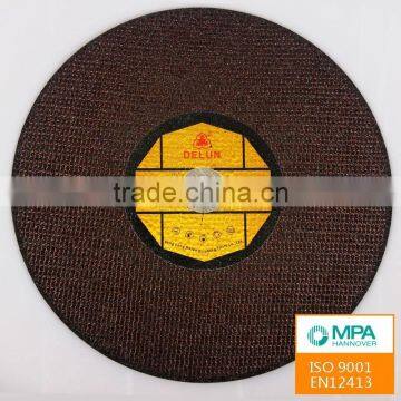 14" inch Flat Cutting Disc Abrasive Resinoid Bond