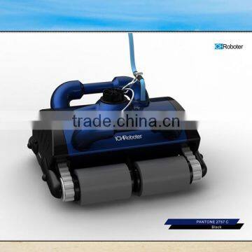 Blue Auto Pool Cleaner Robot with Romote Controller