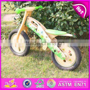 2015 Latest Wooden Balance Bike for Kids,wooden Toy Balance Bike for Children,Comfortable Safe Balance Walking Bike Toy W16C114 photo-5