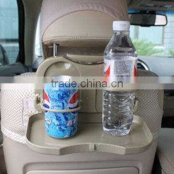 Multifunction car cup holder Folding Plastic Car Tray Table, car Food tray