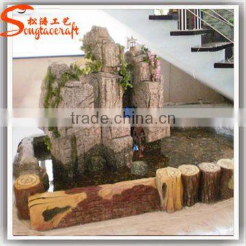 Small Water Features Fountain, Backyard Wall-mounted Artificial Waterfalls, Garden Waterfall Fountains Wall photo-4