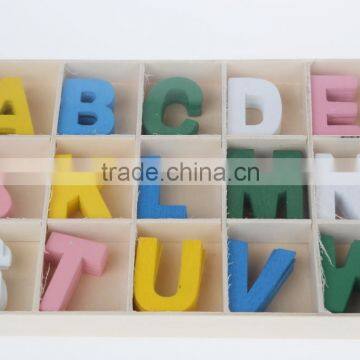 Plywood English Alphabet For Children Jigsaw Puzzle Learning Toy photo-2