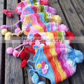 Hot Sell Wool Kintted Kids Wool Hat photo-1