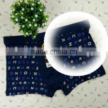Cute Printed Letters Men Underwear Boyshort Wholesale Bamboo Fiber Men Boxer Briefs Boyshort photo-6