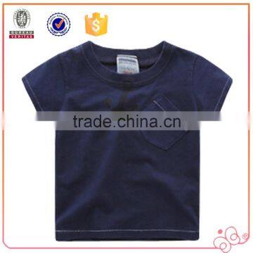 Hot Selling Kids Wear Short Sleeve T-shirt Printing Design Child Wear With Pocket photo-6