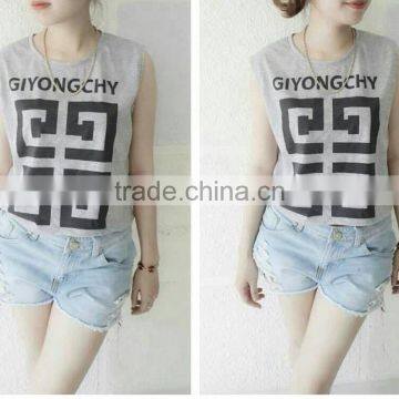 Customize Printing of Women Tank Top, 100% Polyester photo-2