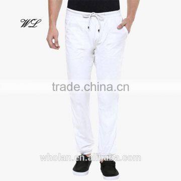 Men Sweat Pants Water Base Pritnign Jogger Pants Knit Fabric Pants and Trousers