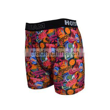 Sublimation Printed Fabric Underwear For Man Custom Brand photo-2