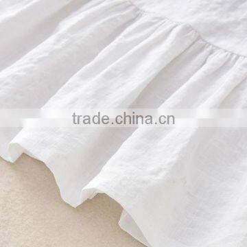 S33566W 2017 Baby Girls Summer 100% Cotton Fashion Ruffles Shirts photo-5