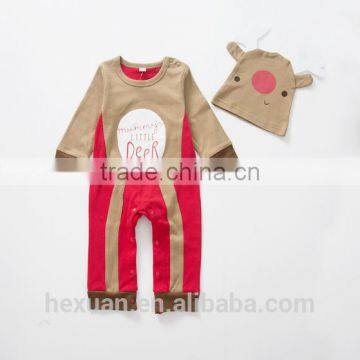 Boy Rompers 2017 Best Sale Long Sleeve Stripe Style Cotton Baby Clothes photo-2