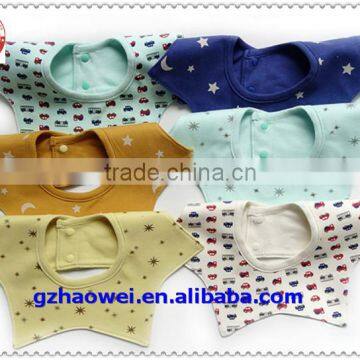 Waterproof cotton necklace pattern baby bibs