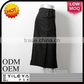 Latest New Design High Waist Narrow Women Formal Long Skirt Suit