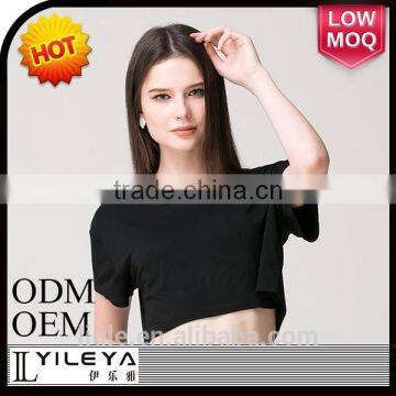 High Quality Women Casual White T-shirt photo-2